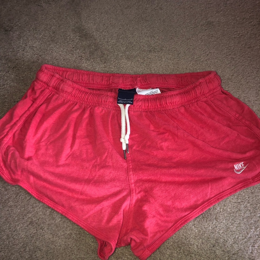 Coral Nike Shorts